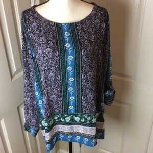 Loft flowered tunic XL